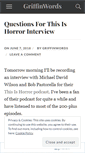Mobile Screenshot of griffinwords.com